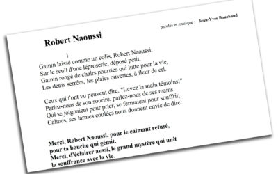 Une chanson pour Robert Naoussi